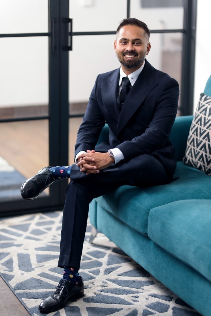 Usaama Dauharry, Founder and Managing Partner of Celerity Prime.
